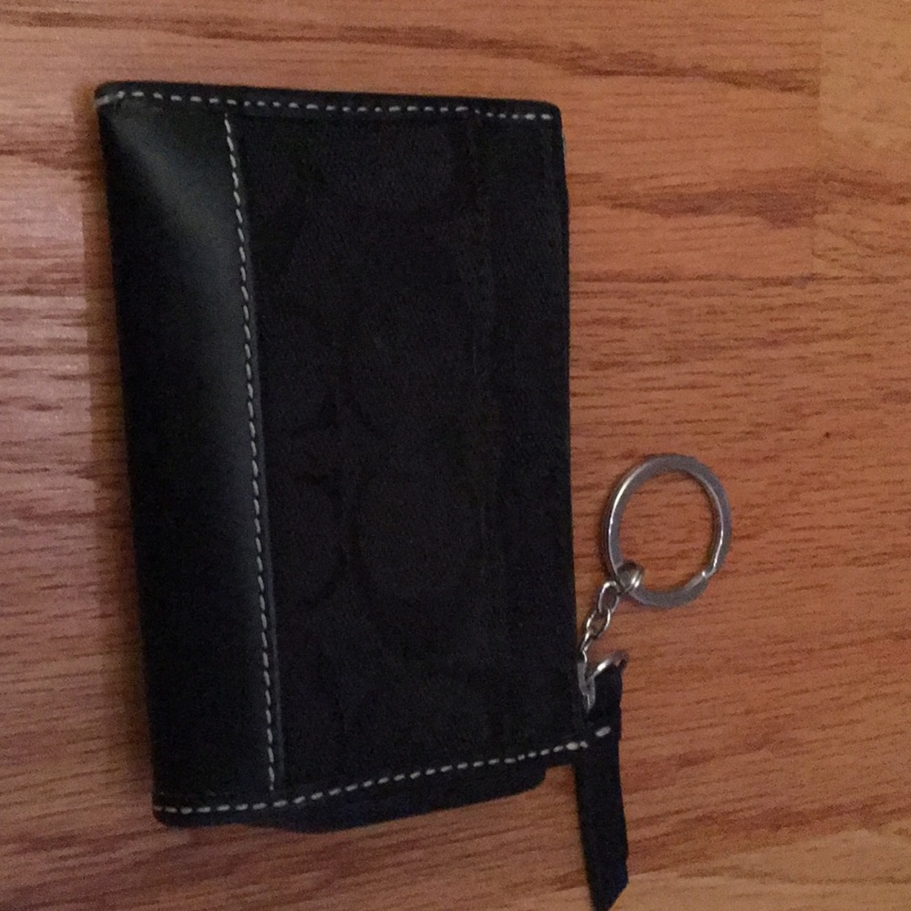 Black Coach Coin Purse